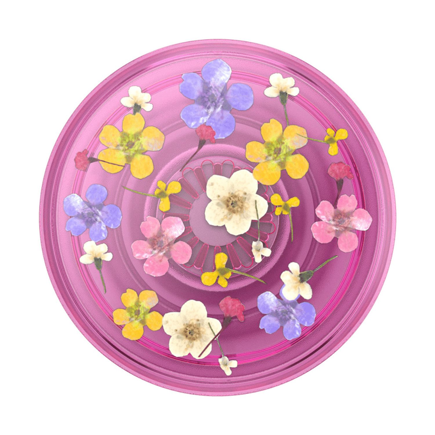 Accesoriu Popsockets pentru dispozitive mobile - PopGrip - Translucent Ditsy Floral fotografia produsului View 3 L