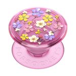 Accesoriu Popsockets pentru dispozitive mobile - PopGrip - Translucent Ditsy Floral fotografia produsului