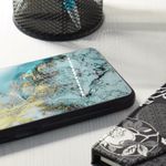 Husa cu spate din sticla Techsuit - Glaze Series - iPhone 12 Mini - Blue Ocean fotografia produsului View 3 S
