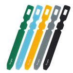 Set 10 bucati Ringke - Magic Cable Tie, multicolor fotografia produsului