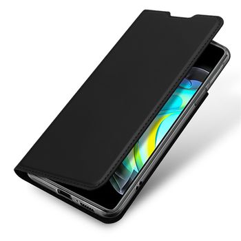 Husa tip carte dux ducis - skin pro - motorola moto edge 20 - black