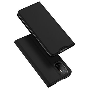 Husa tip carte dux ducis - skin pro - xiaomi poco m3 pro 5g / m3 pro 4g - black