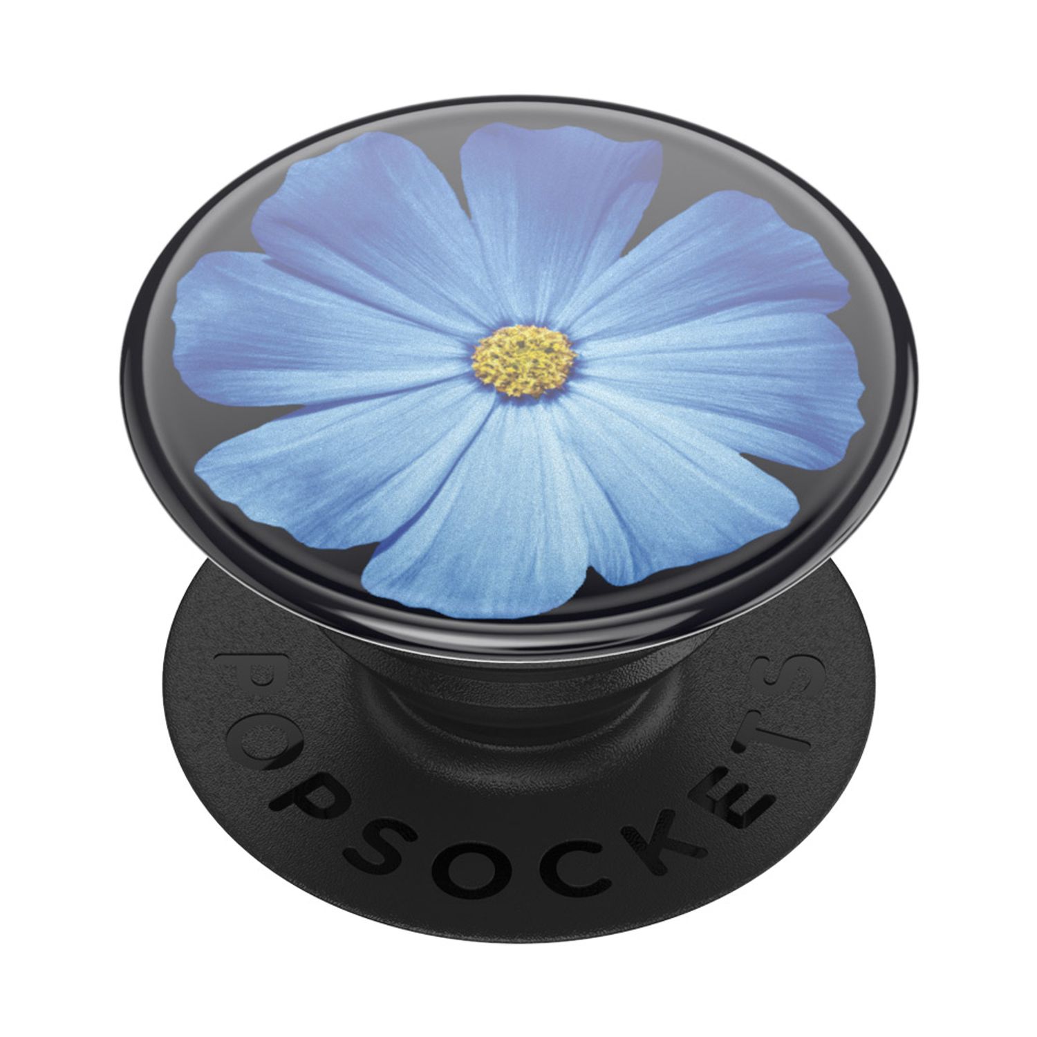 Accesoriu Popsockets pentru dispozitive mobile - PopGrip - Blooming Blue (Gloss) fotografia produsului