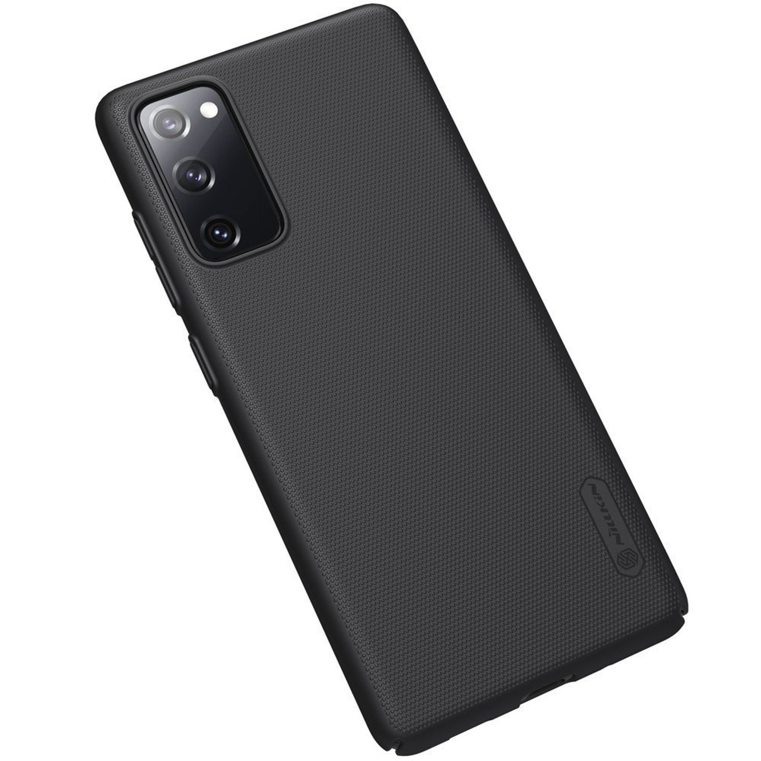 Husa Nillkin - Super Frosted Shield - Samsung Galaxy S20 FE - Black fotografia produsului View 3 L