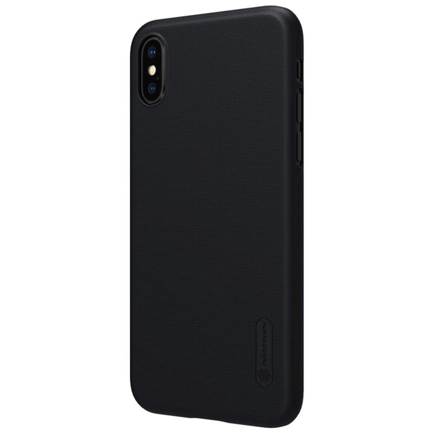 Husa Nillkin - Super Frosted Shield - iPhone X / XS - Black fotografia produsului View 3 L