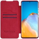 Husa Nillkin - Qin Leather Case - Huawei P50 Pro - Red fotografia produsului View 2 S