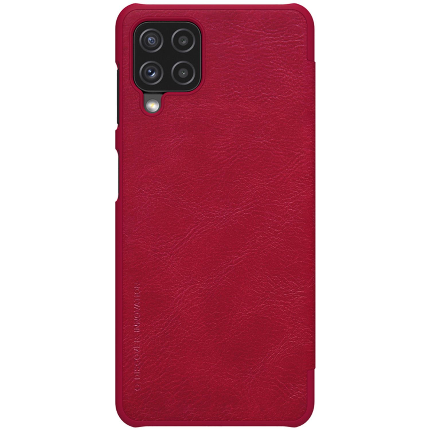Husa Nillkin - Qin Leather Case - Samsung Galaxy A22 4G - Red fotografia produsului