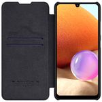 Husa Nillkin - Qin Leather Case - Samsung Galaxy A32 4G - Black fotografia produsului View 3 S