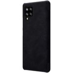 Husa Nillkin - Qin Leather Case - Samsung Galaxy A42 5G - Black fotografia produsului View 2 S