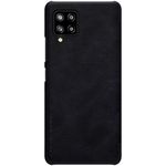 Husa Nillkin - Qin Leather Case - Samsung Galaxy A42 5G - Black fotografia produsului View 3 S