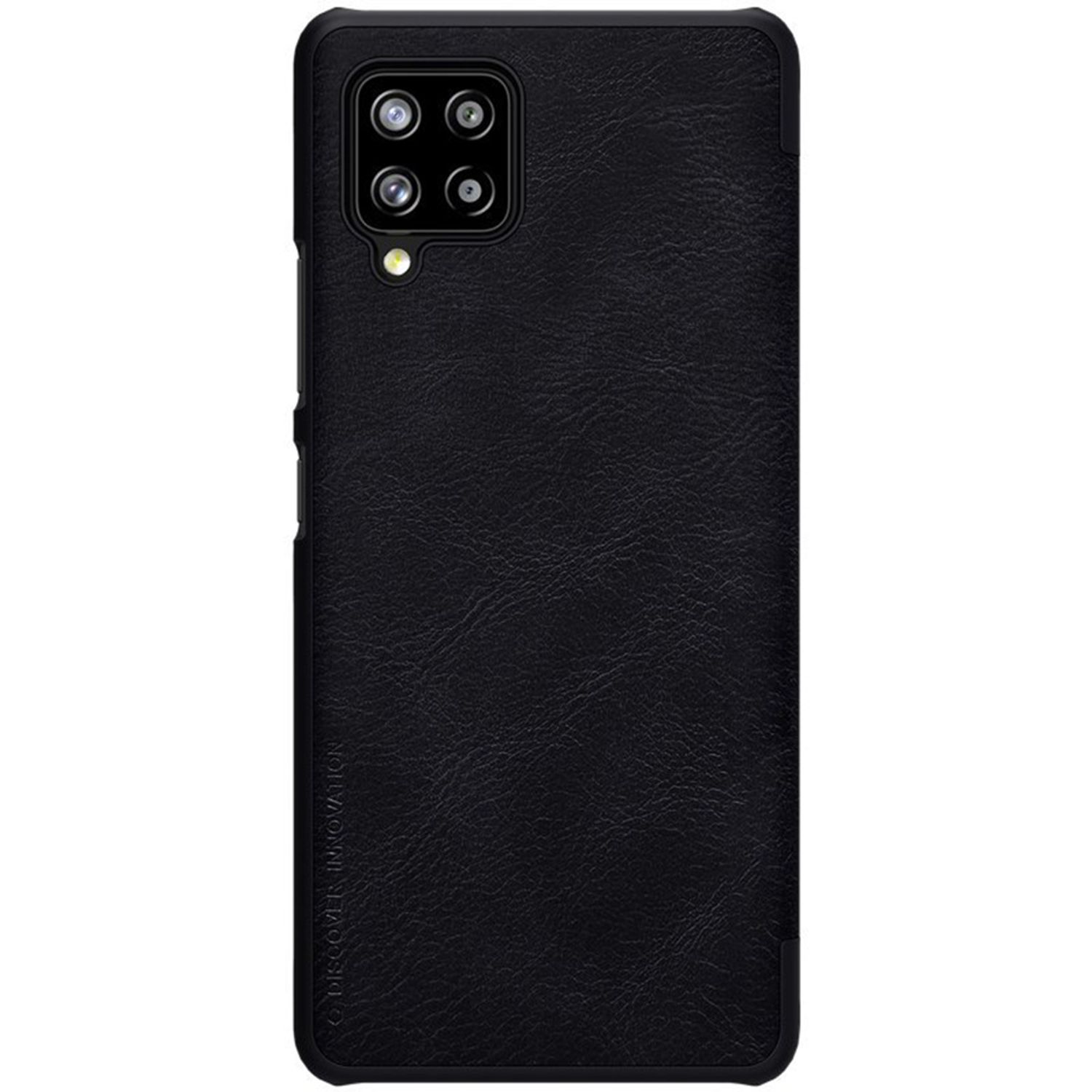 Husa Nillkin - Qin Leather Case - Samsung Galaxy A42 5G - Black fotografia produsului View 3 L