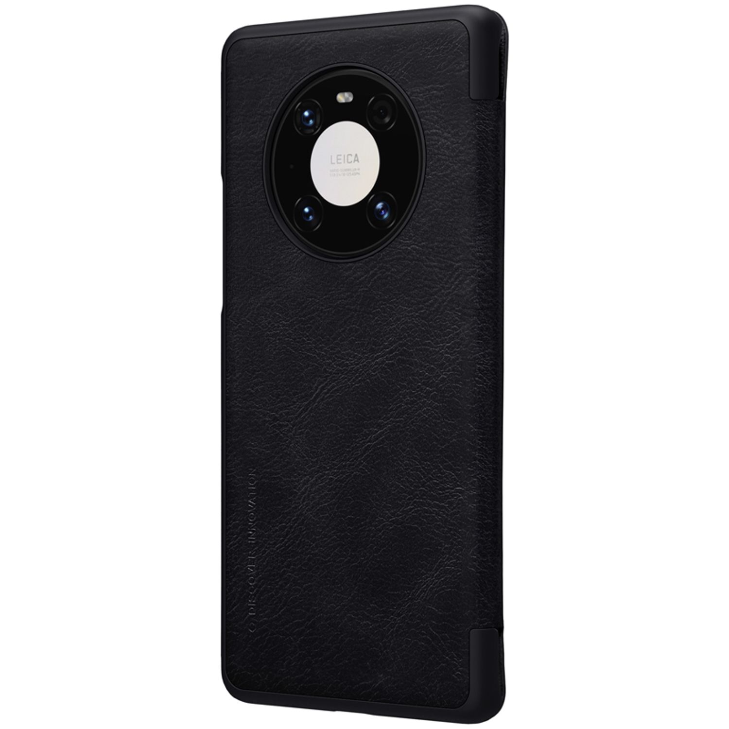 Husa Nillkin - Qin Leather Case - Huawei Mate 40 Pro - Black fotografia produsului View 2 L