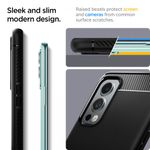 Husa premium Rugged Armor compatibila cu Oneplus Nord 2 5G, Negru fotografia produsului View 3 S
