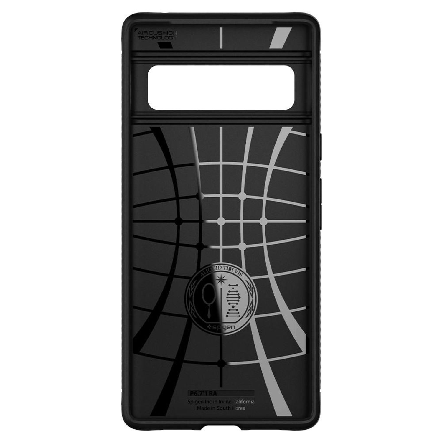 Husa premium Rugged Armor compatibila cu Google Pixel 6 Pro, Negru fotografia produsului View 3 L