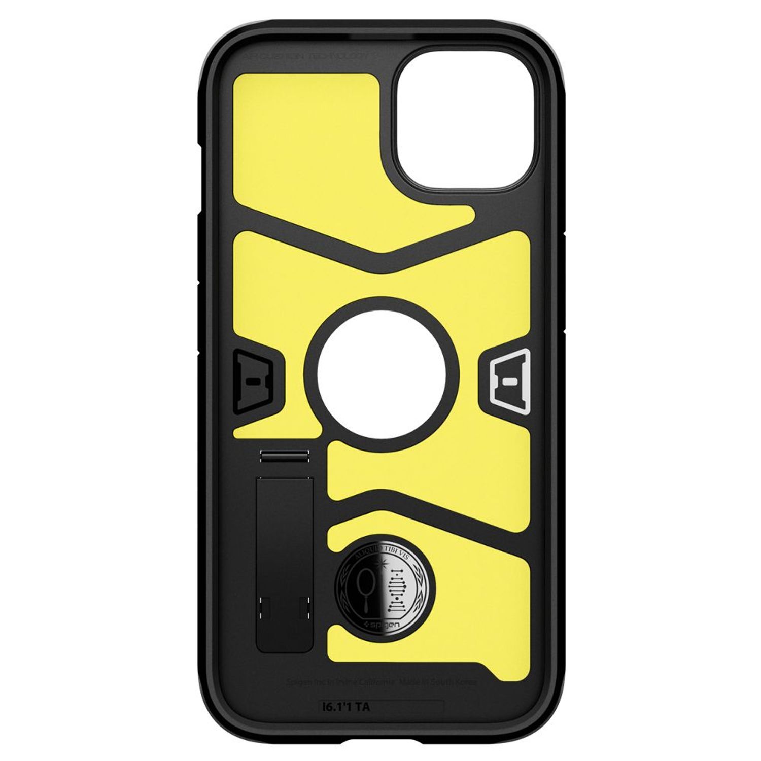 Husa premium Tough Armor compatibila cu iPhone 13 Mini, Negru fotografia produsului View 3 L