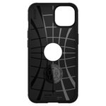 Husa premium Rugged Armor compatibila cu iPhone 13, Negru fotografia produsului View 3 S