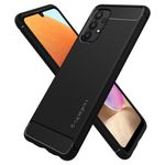 Husa premium Rugged Armor compatibila cu Samsung Galaxy A72 5G, Negru fotografia produsului View 2 S
