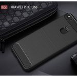 Husa Techsuit - Carbon Silicone - Huawei P10 Lite - Black fotografia produsului View 2 S