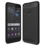 Husa Techsuit - Carbon Silicone - Huawei P10 Lite - Black fotografia produsului