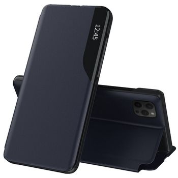 Husa tip carte techsuit - efold series - iphone 13 pro - dark blue