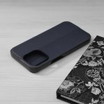 Husa tip carte Techsuit - eFold Series - iPhone 13 Pro - Dark Blue fotografia produsului View 2 S