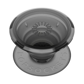 Accesoriu popsockets pentru dispozitive mobile - popgrip - translucent black