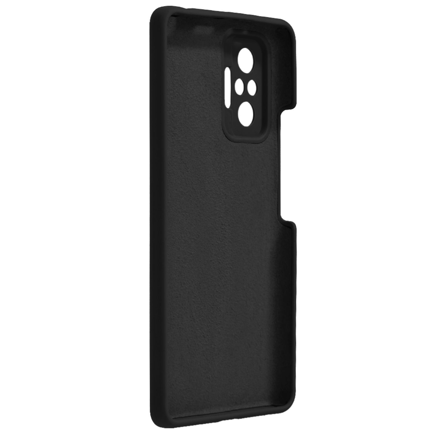 Husa premium Techsuit - Soft Edge Silicone - Xiaomi Redmi Note 10 Pro - Black fotografia produsului View 3 L