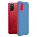 Husa premium Techsuit - Soft Edge Silicone - Samsung Galaxy A02S - Denim Blue fotografia produsului