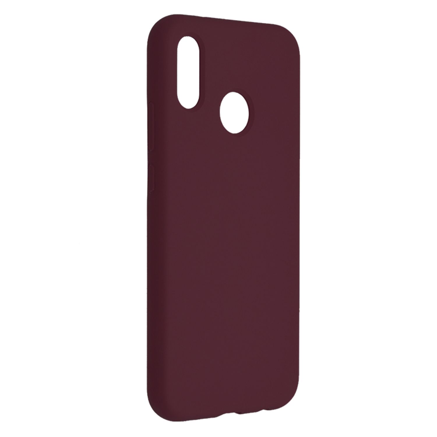 Husa premium Techsuit - Soft Edge Silicone - Huawei P20 Lite - Plum Violet fotografia produsului View 2 L