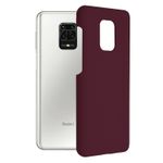Husa premium Techsuit - Soft Edge Silicone - Xiaomi Redmi Note 9S / Note 9 Pro / Note 9 Pro Max - Plum Violet fotografia produsului