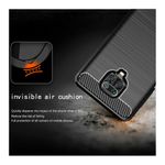 Husa Techsuit - Carbon Silicone - Xiaomi Redmi Note 9S / Note 9 Pro / Note 9 Pro Max - Black fotografia produsului View 2 S