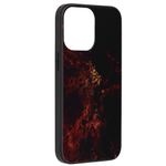 Husa cu spate din sticla Techsuit - Glaze Series - iPhone 13 Pro - Red Nebula fotografia produsului
