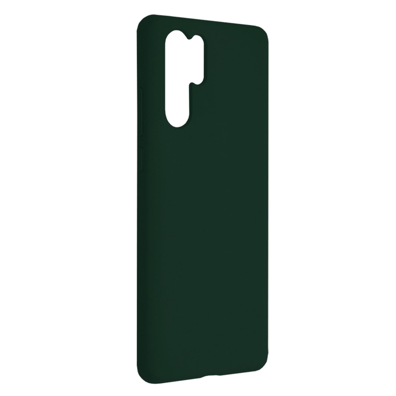 Husa premium Techsuit - Soft Edge Silicone - Huawei P30 Pro - Dark Green fotografia produsului View 2 L