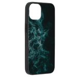 Husa cu spate din sticla Techsuit - Glaze Series - iPhone 13 - Blue Nebula fotografia produsului