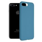 Husa premium Techsuit - Soft Edge Silicone - iPhone 7 Plus / 8 Plus - Denim Blue fotografia produsului