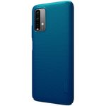 Husa Nillkin - Super Frosted Shield - Xiaomi Redmi 9T - Blue fotografia produsului View 3 S