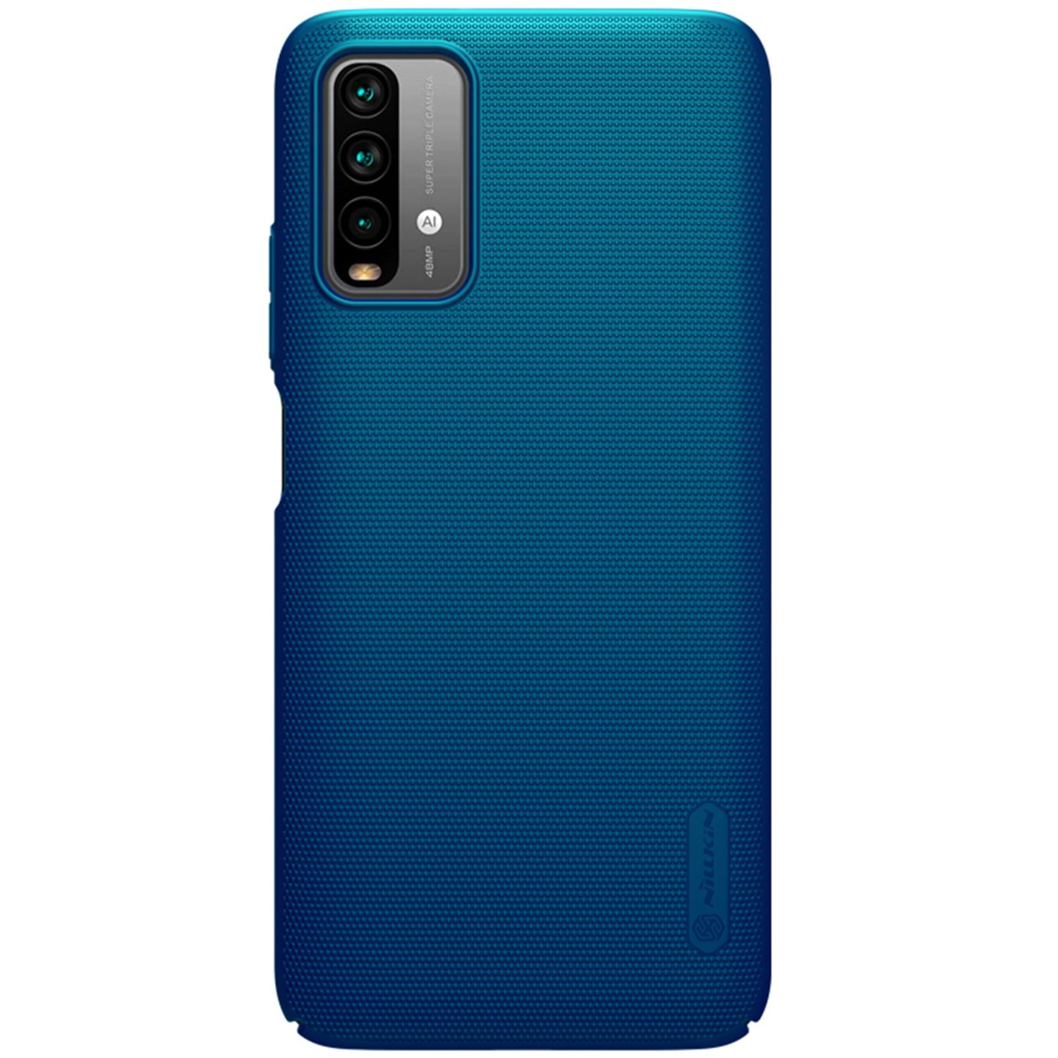 Husa Nillkin - Super Frosted Shield - Xiaomi Redmi 9T - Blue fotografia produsului View 2 L