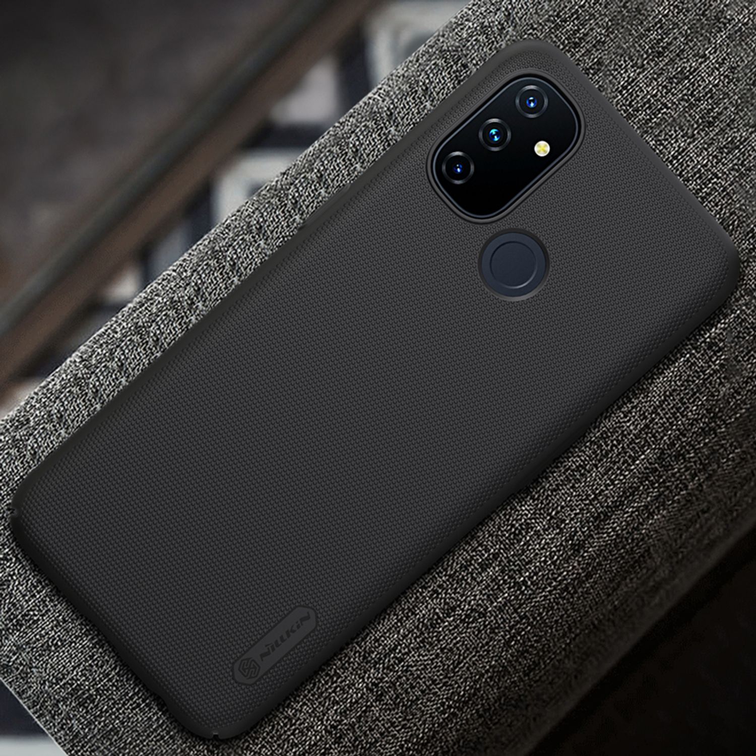 Husa Nillkin - Super Frosted Shield - Oneplus N100 - Black fotografia produsului View 2 L