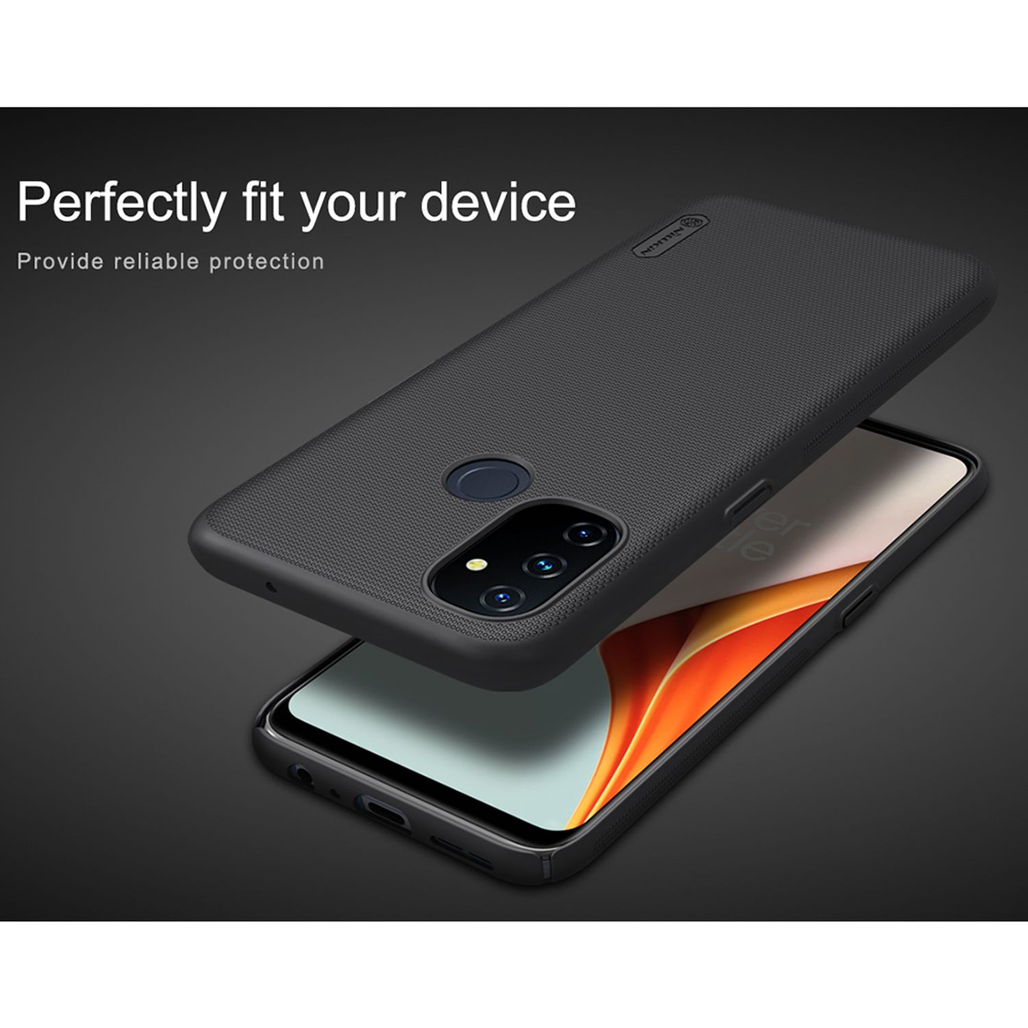 Husa Nillkin - Super Frosted Shield - Oneplus N100 - Black fotografia produsului View 3 L