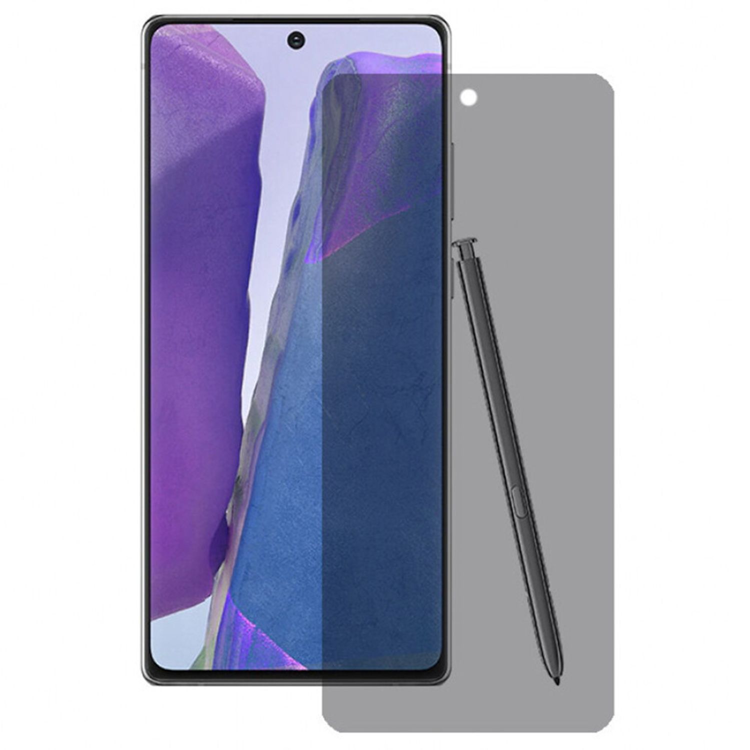 Folie protectie- 3D UV Glass - Samsung Galaxy Note 20 - PRIVACY fotografia produsului View 2 L