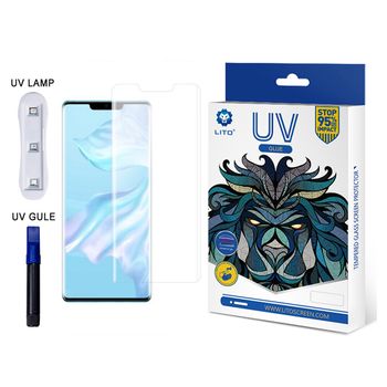 Folie protectie - 3d uv glass - huawei mate 30 pro - transparent