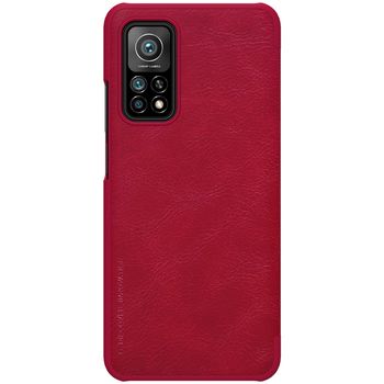 Husa nillkin - qin leather case - xiaomi mi 10t / mi 10t pro - red