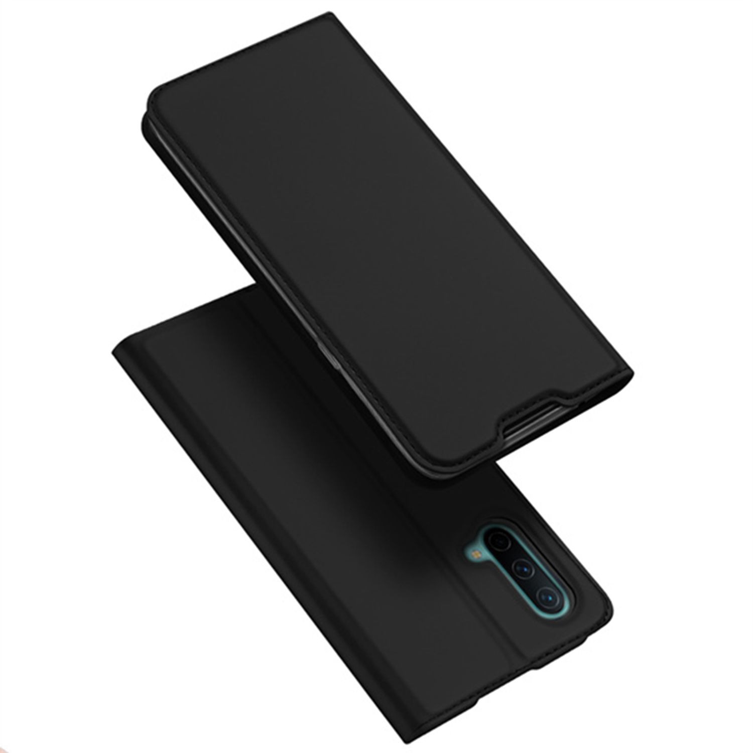 Husa tip carte Dux Ducis - Skin Pro - Oneplus Nord CE 5G - Black fotografia produsului