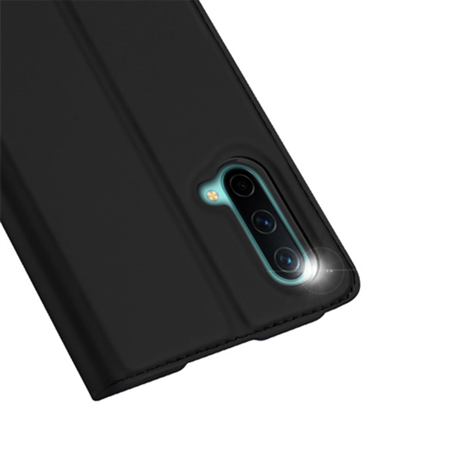 Husa tip carte Dux Ducis - Skin Pro - Oneplus Nord CE 5G - Black fotografia produsului View 2 L