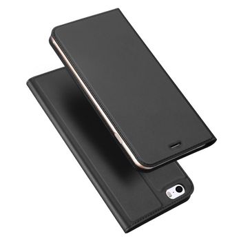 Husa tip carte dux ducis - skin pro - iphone 5 / 5s / se - black