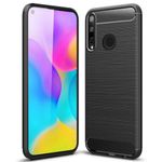 Husa Techsuit - Carbon Silicone - Huawei Y6p - Black fotografia produsului View 3 S