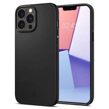 Husa premium thin fit compatibila cu iphone 13 pro max, negru