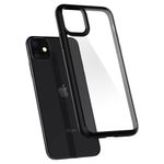 Husa premium Ultra Hybrid compatibila cu iPhone 11, Negru fotografia produsului