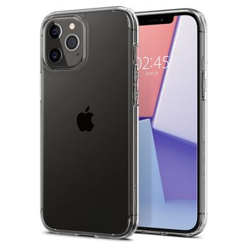 Husa premium ultra hybrid compatibila cu iphone 12 pro max, transparent