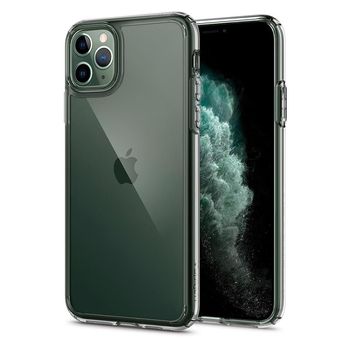 Husa premium ultra hybrid compatibila cu iphone 11 pro max, transparent